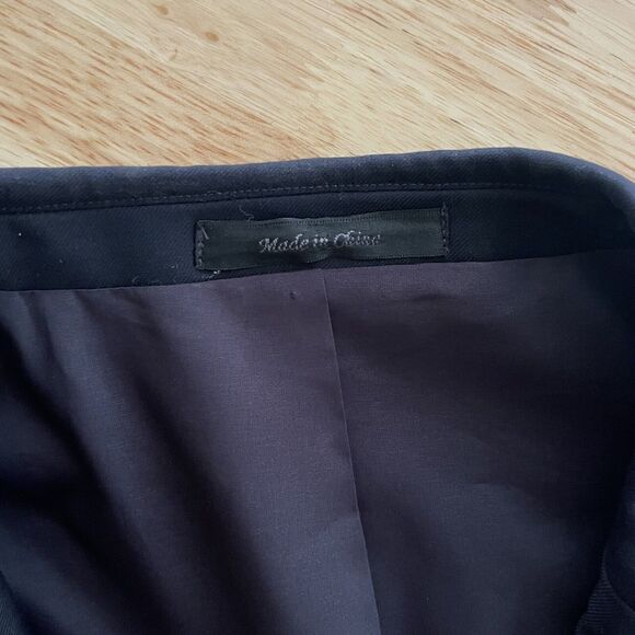 Lauren Ralph Lauren LRL Blazer Sport Coat Classic Navy Gold Buttons Wool 44R - Picture 3 of 12